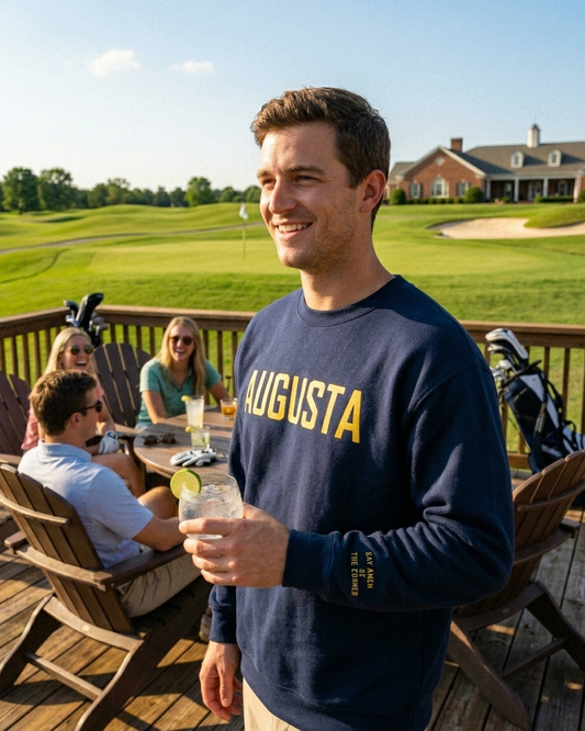 Augusta Georgia Crewneck | Say Amen At The Corner
