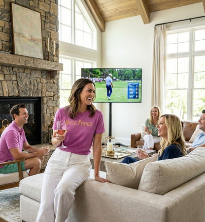 Hello, Friends Premium Golf Tee