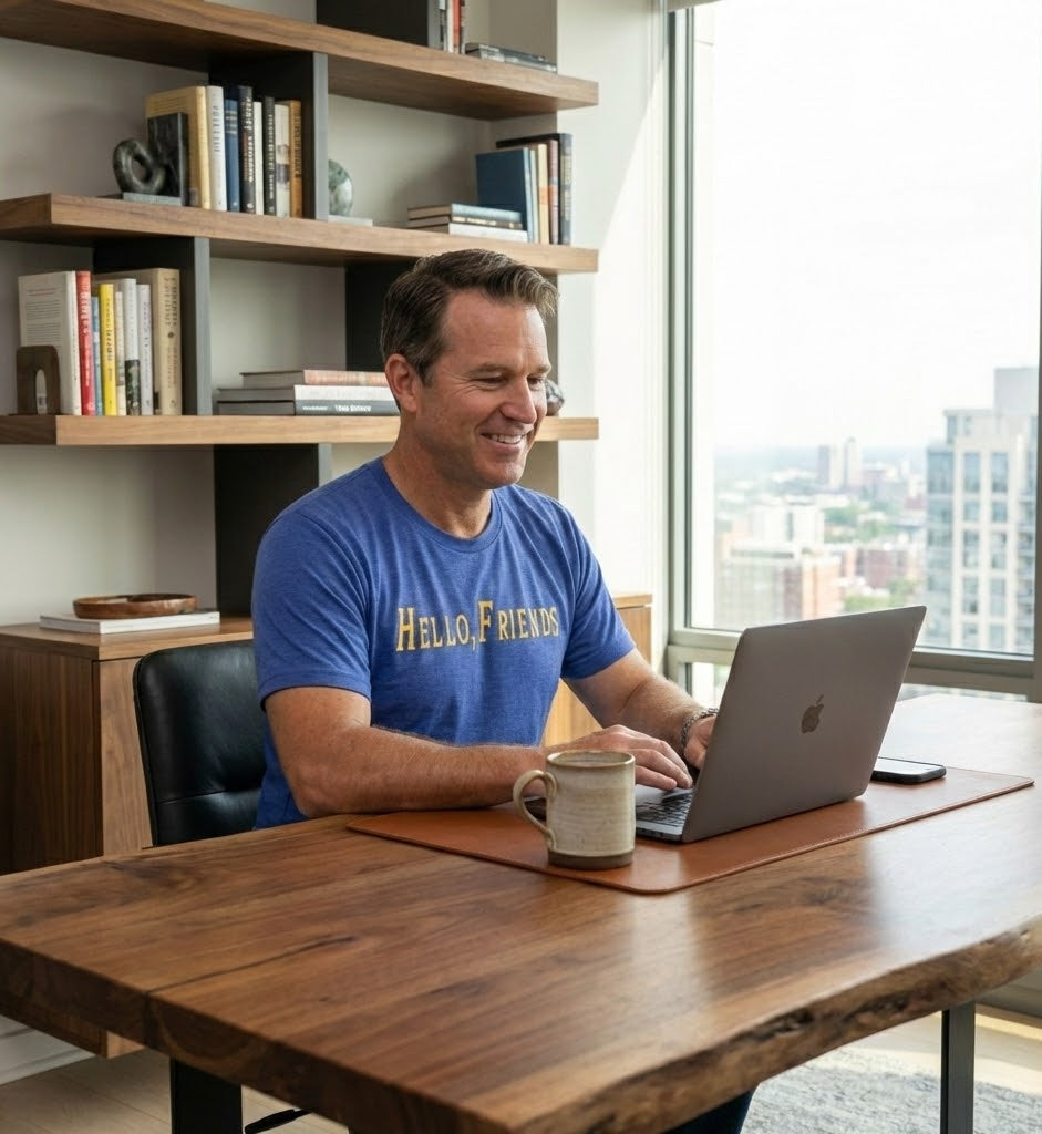 Hello, Friends Premium Golf Tee