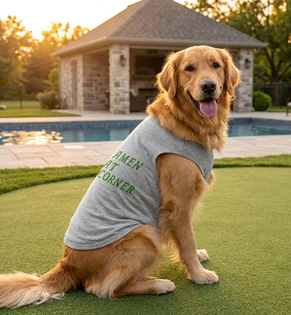 Say Amen at the Corner Pet Tank Top